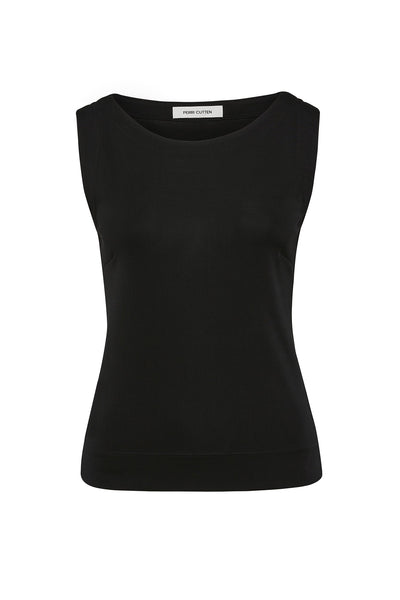 Fluid Milano Singlet - Black