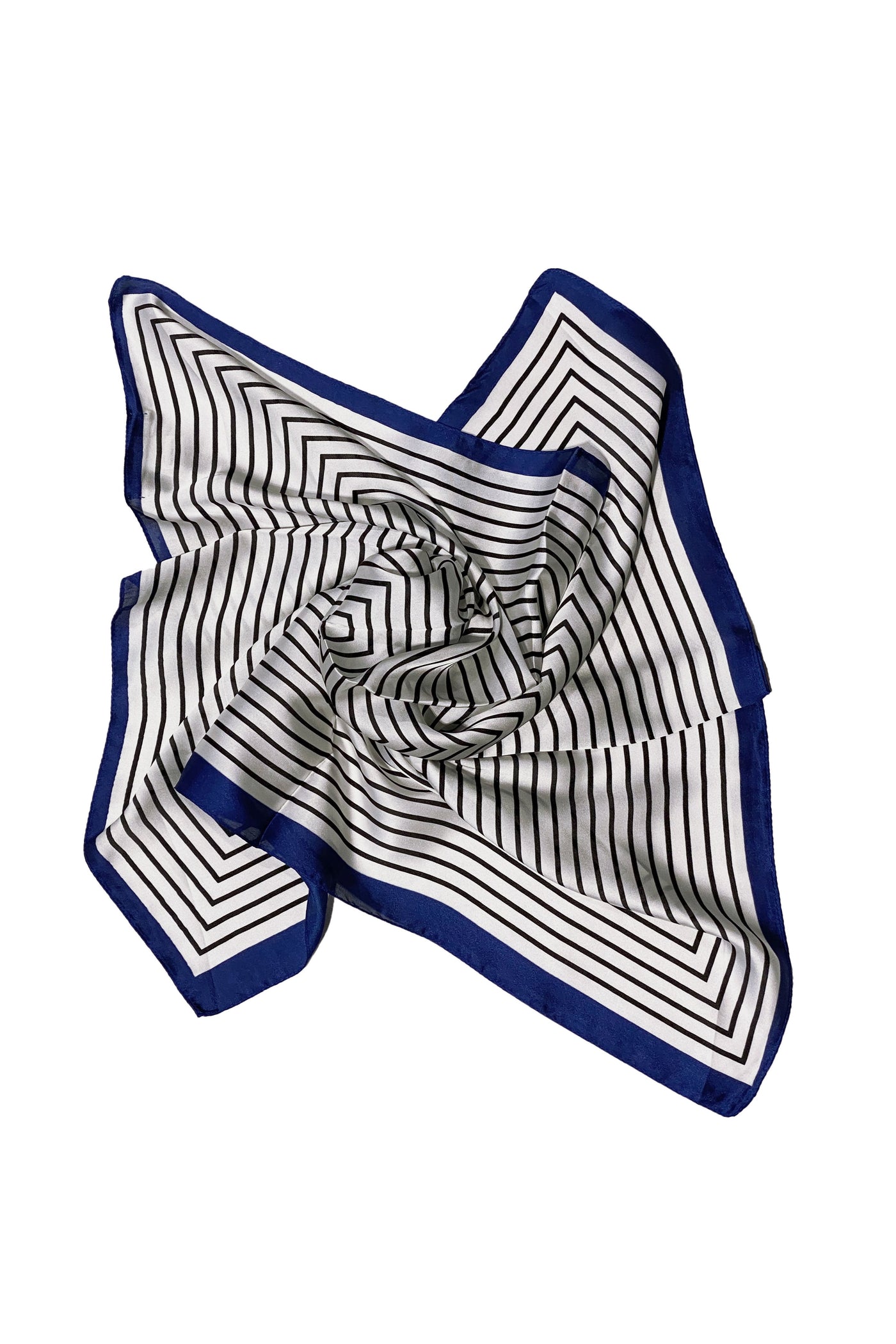 Ahoy Scarf - White/Navy
