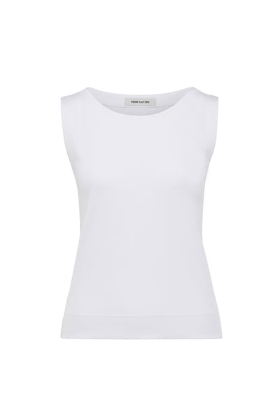 Fluid Milano Singlet - White