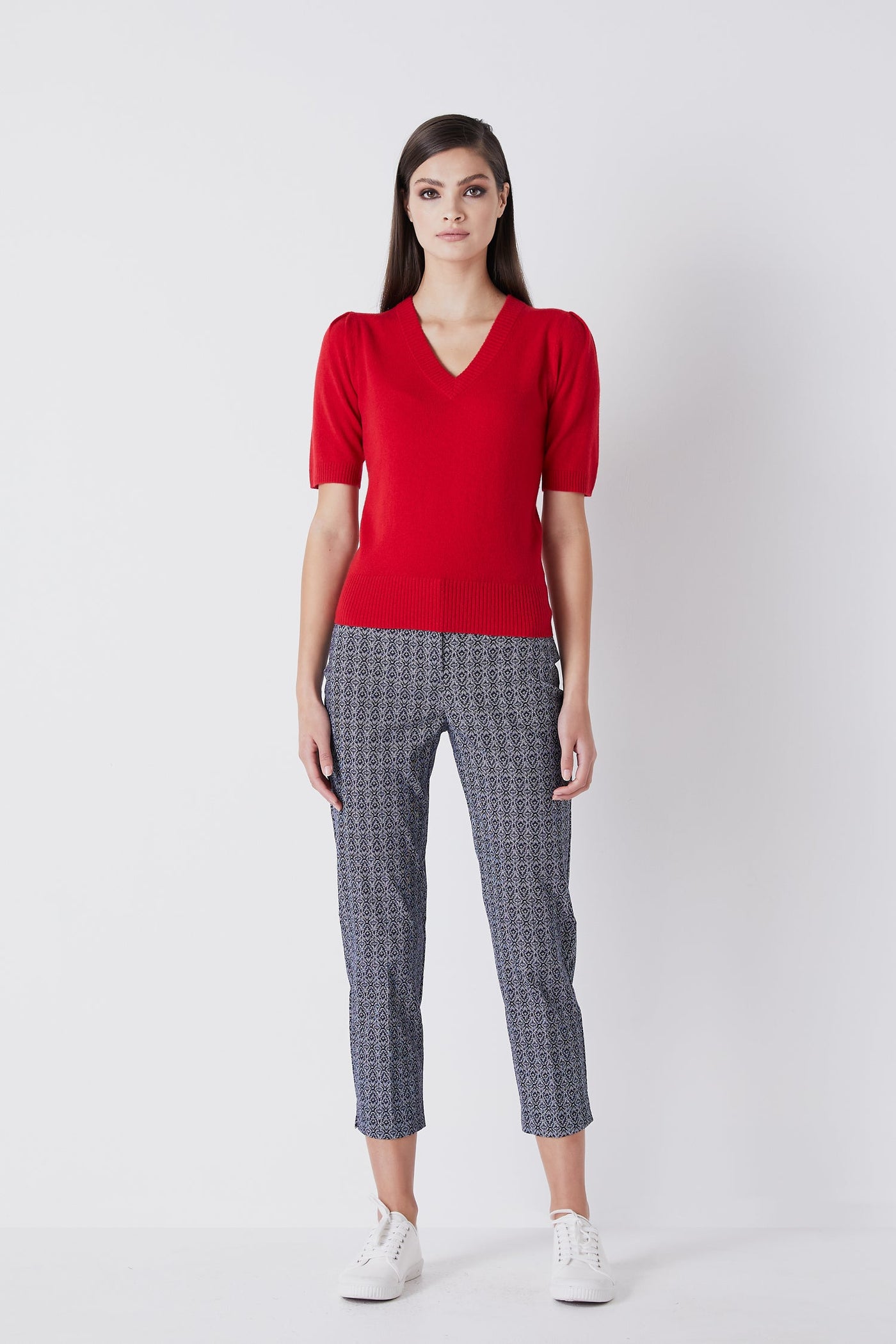 Cashmere Top - Red