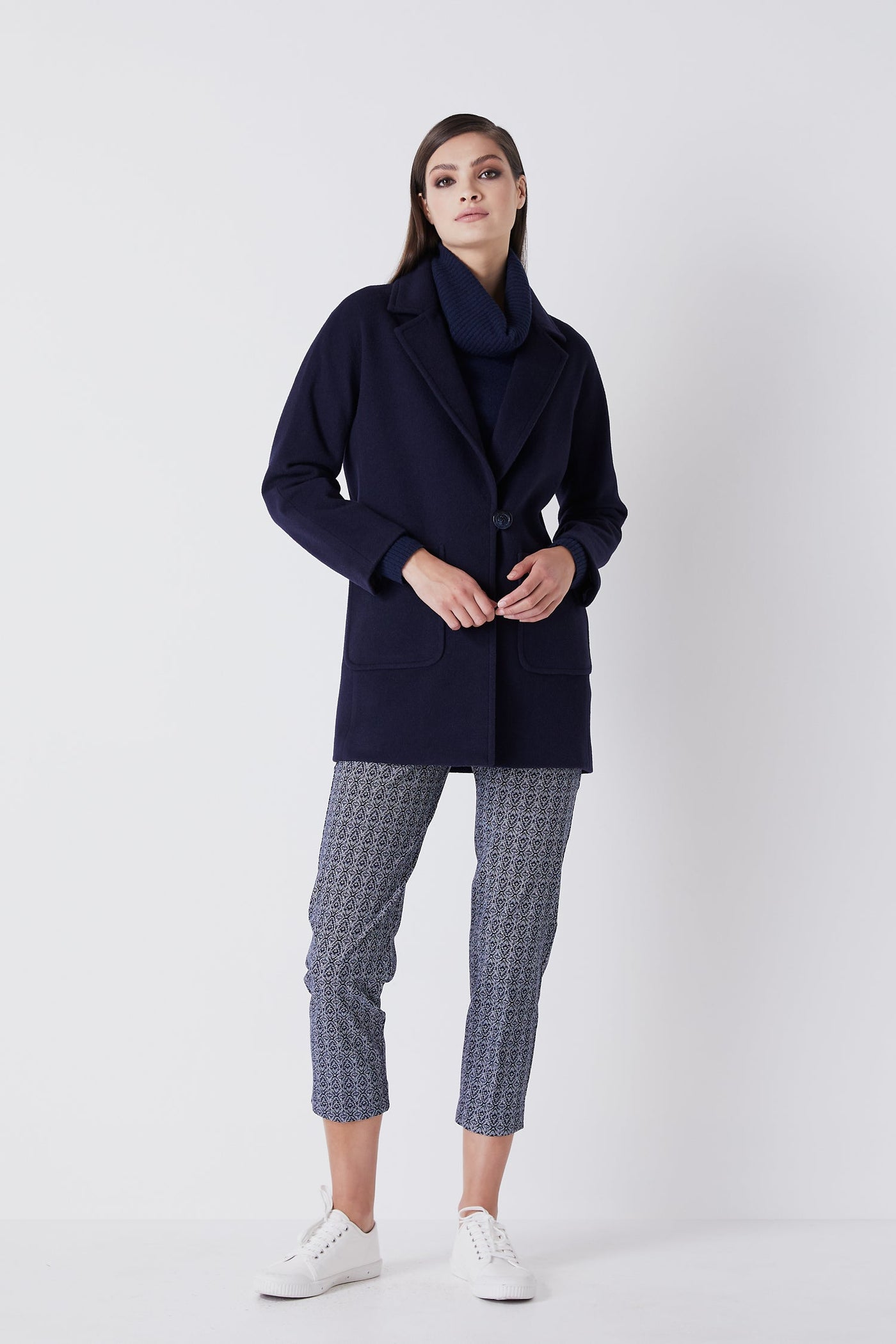 Carolina Coat - Navy