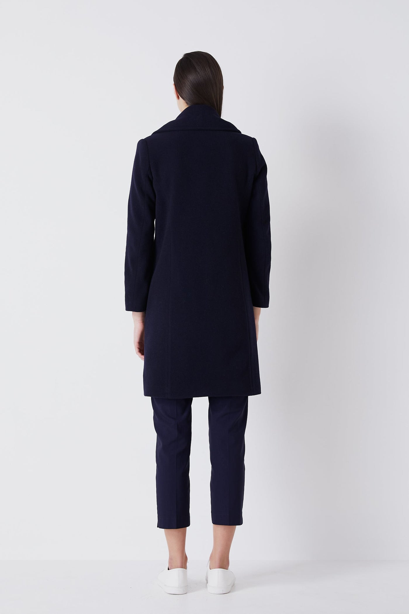 Mara Coat - Navy