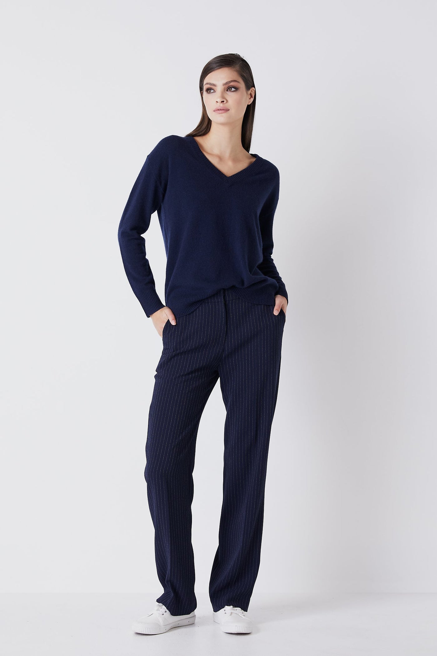 Cashmere V Neck