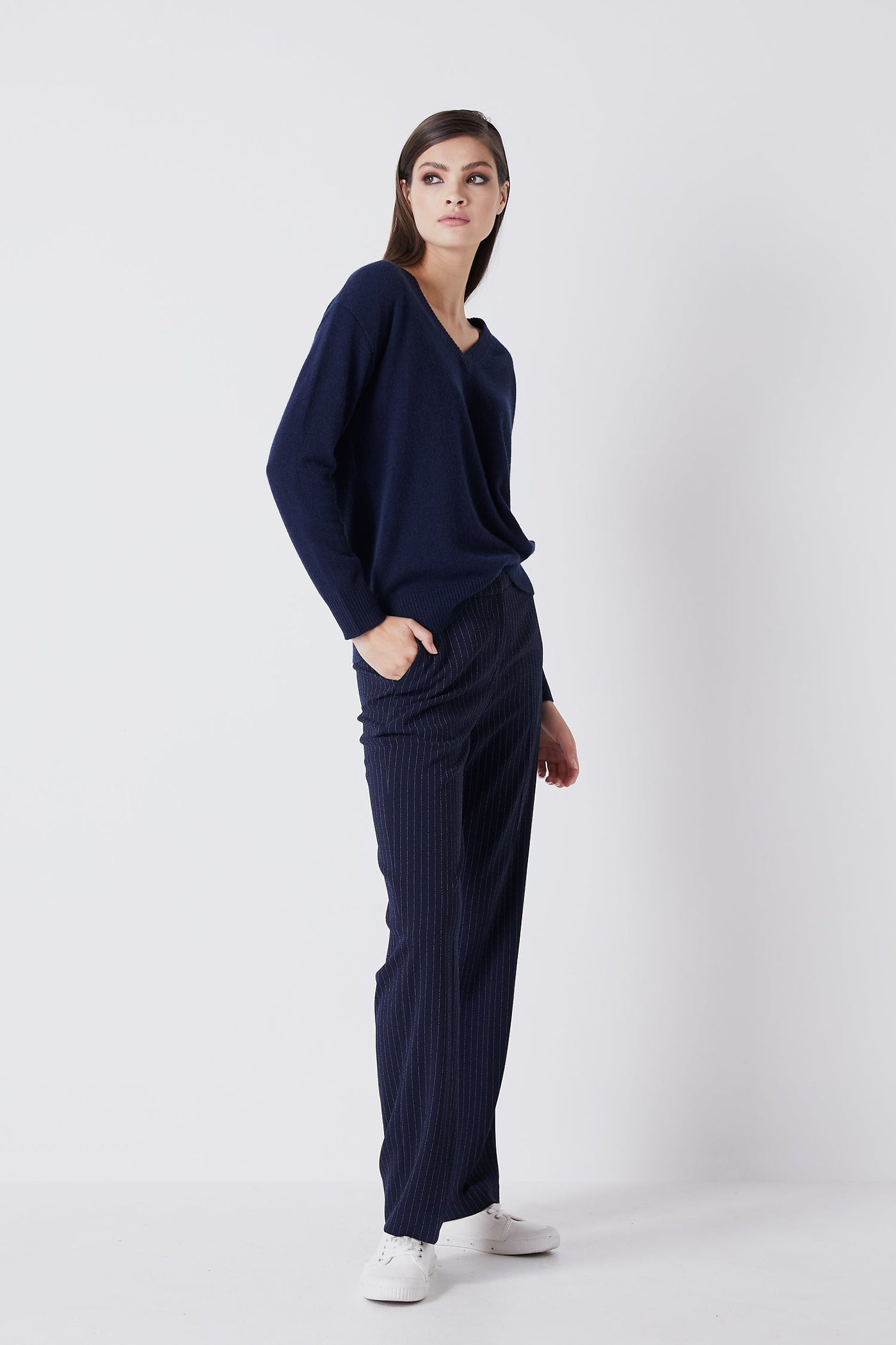 Cashmere V Neck