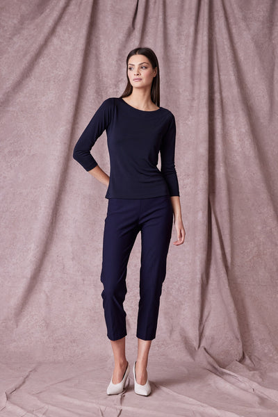 Fluid Milano Top - Navy