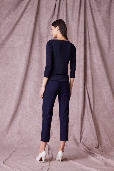 Fluid Milano Top - Navy