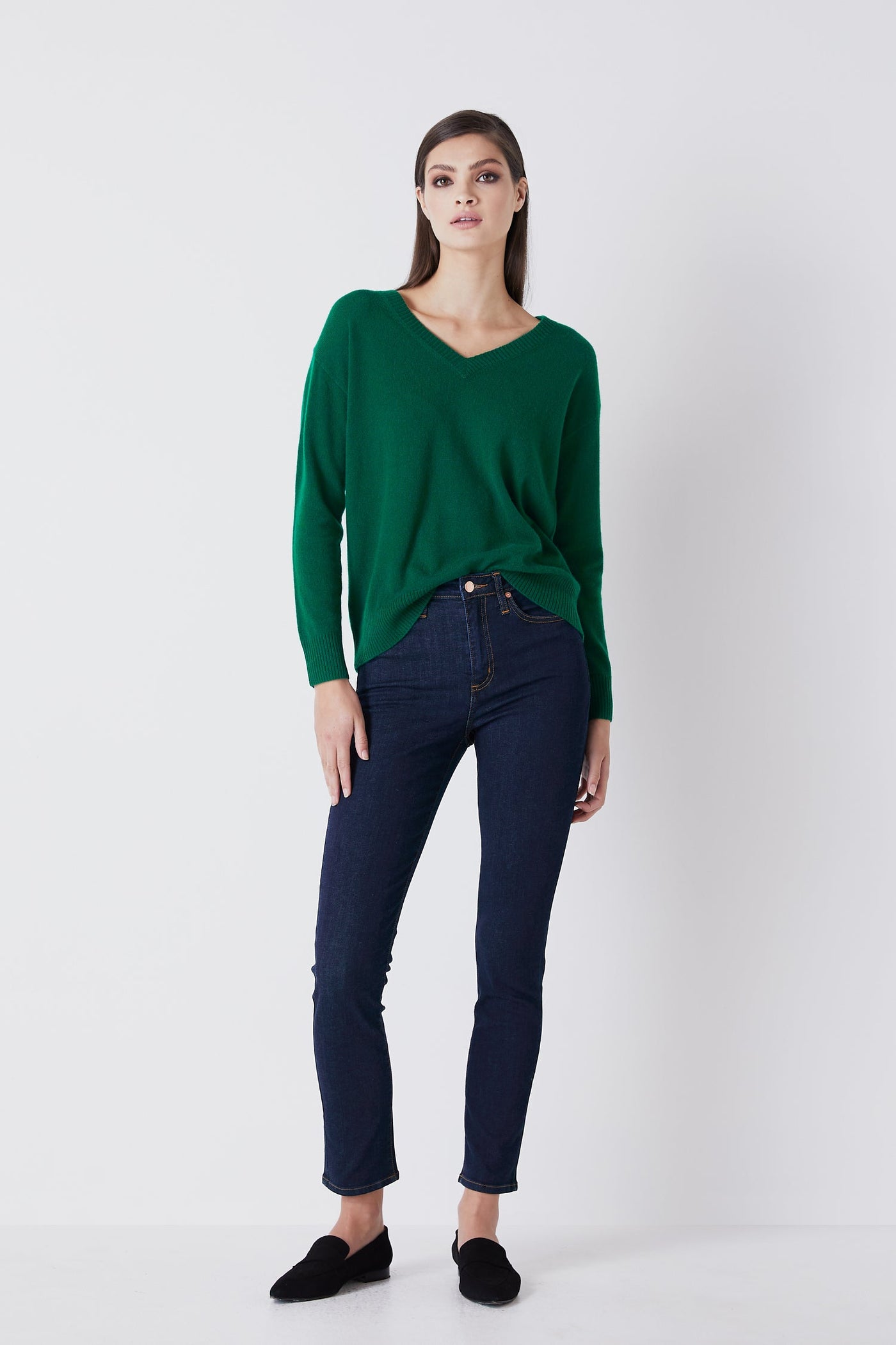 Cashmere V Neck