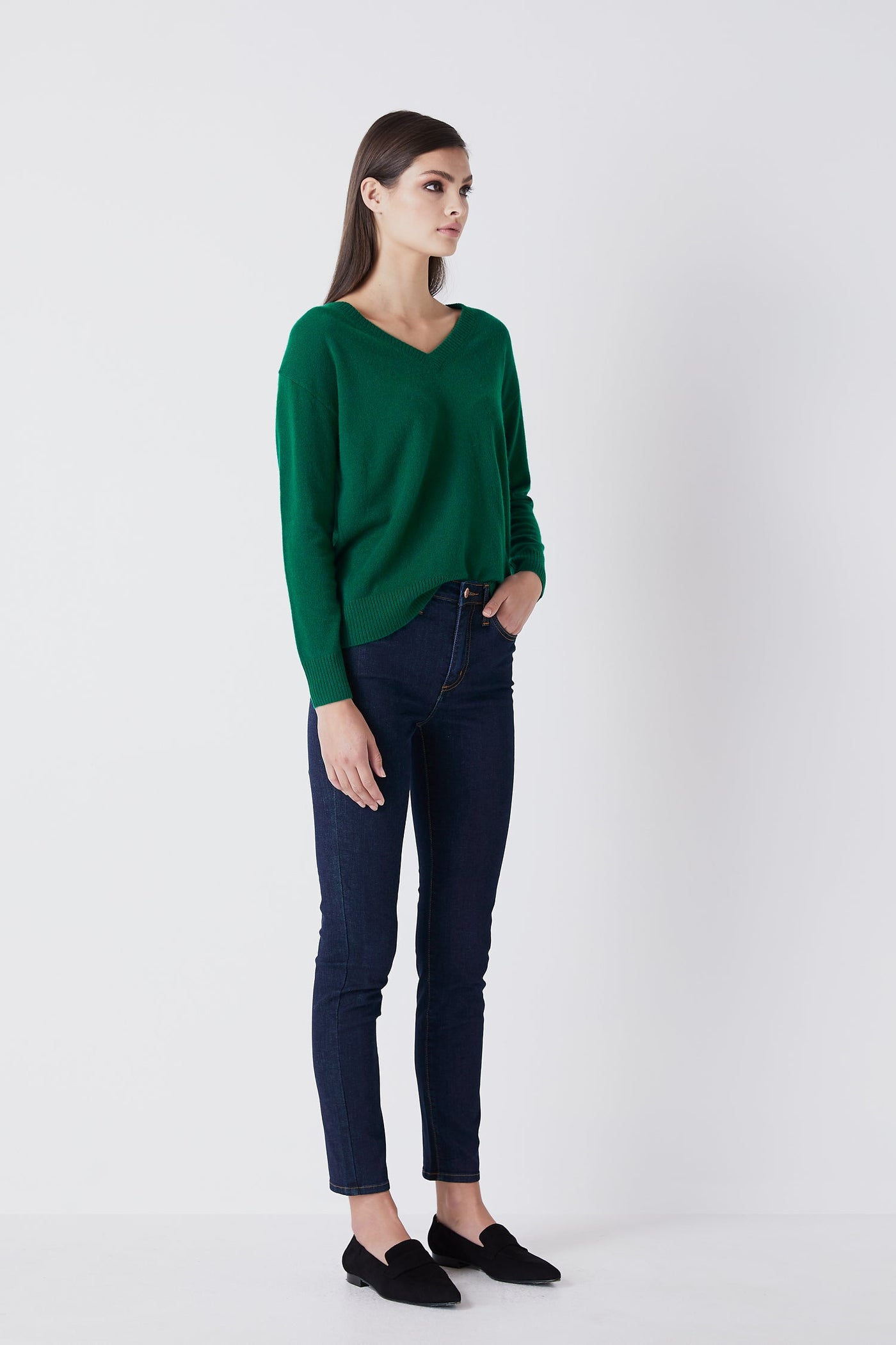 Cashmere V Neck