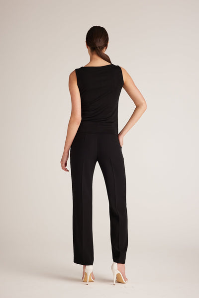 Fluid Milano Singlet - Black