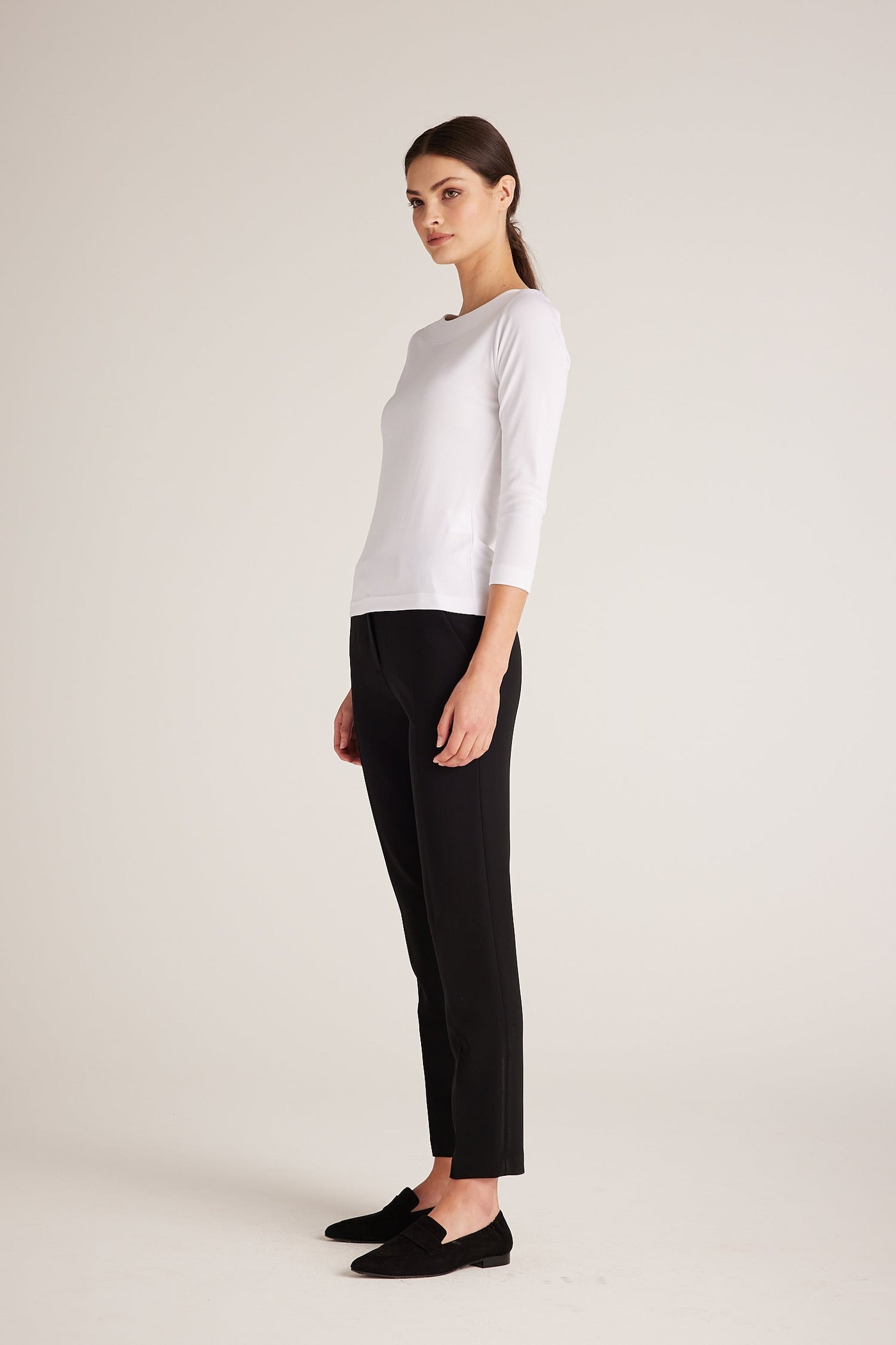 Fluid Milano Top - White
