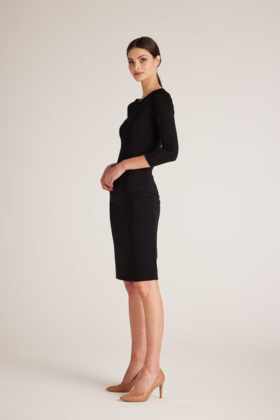 Fluid Milano Top - Black