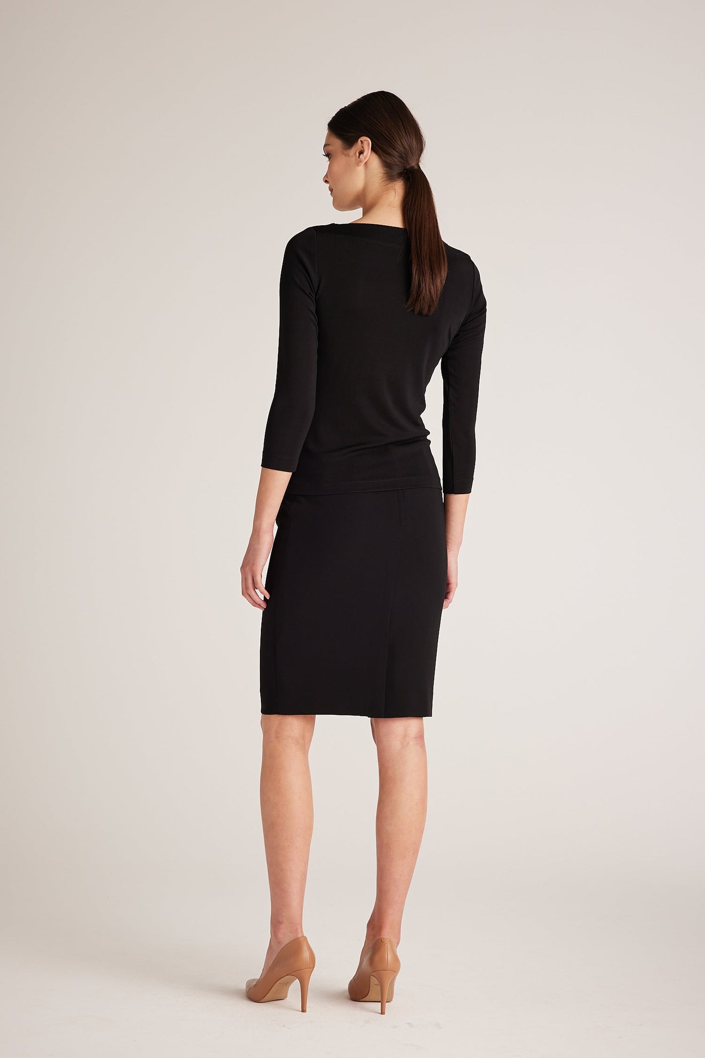 Fluid Milano Top - Black