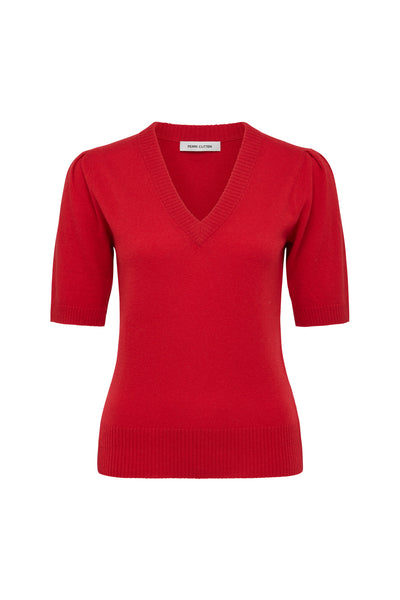 Cashmere Top - Red
